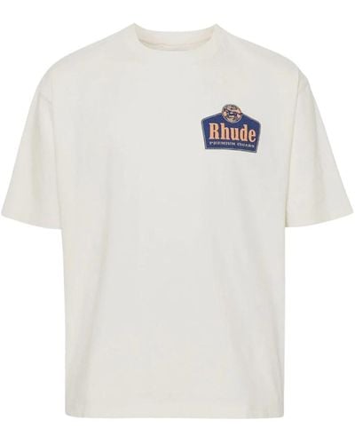 Rhude Tops > t-shirts - Blanc
