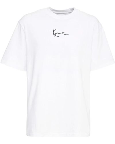 Karlkani Tops > t-shirts - Blanc