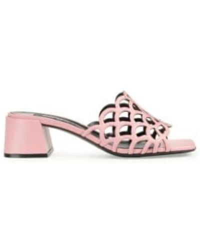 Sergio Rossi Mermaid leder sandalen - Pink