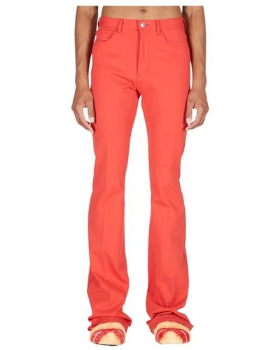 Marni Straight trousers - Rosso