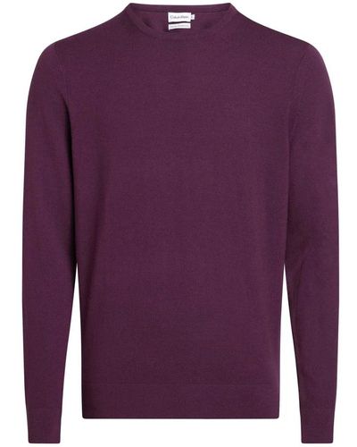 Calvin Klein Knitwear > round-neck knitwear - Violet