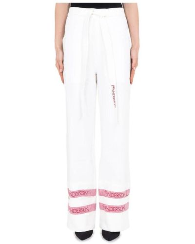 JW Anderson Trousers - Blanc