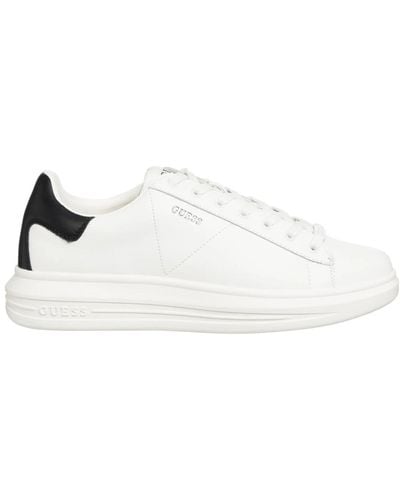 Guess Sneakers con lacci semplici - Bianco