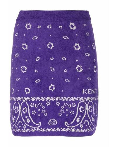 KENZO Fc52ju6573cc81 skirt - Violet