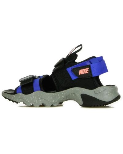 Nike Canyon sandal - schwarz/atomic pink/hyper royal - Blau