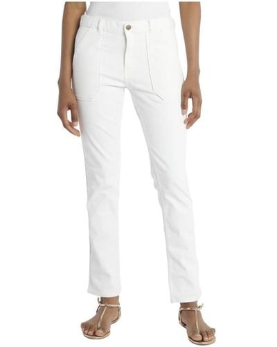 Ba&sh Slim-Fit Trousers - White