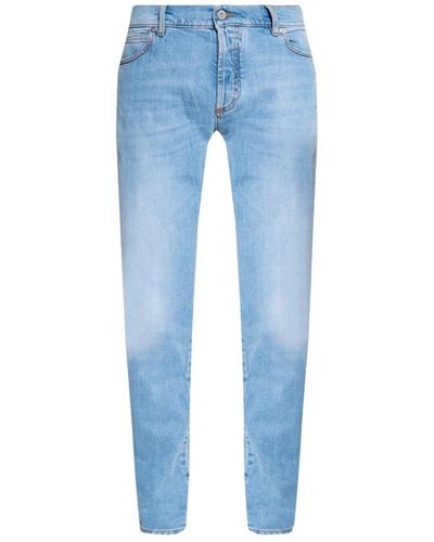 Balmain Schmal geschnittene jeans - Blau