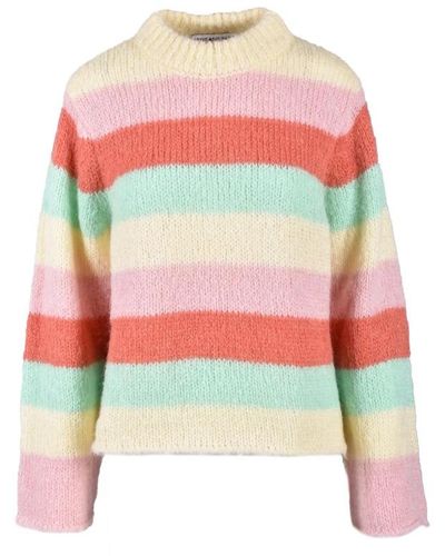 Attic And Barn Round-Neck Knitwear - Pink
