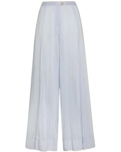 Forte Forte Wide Trousers - White