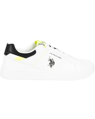 U.S. POLO ASSN. Casual sneakers mit logo-details - Mehrfarbig