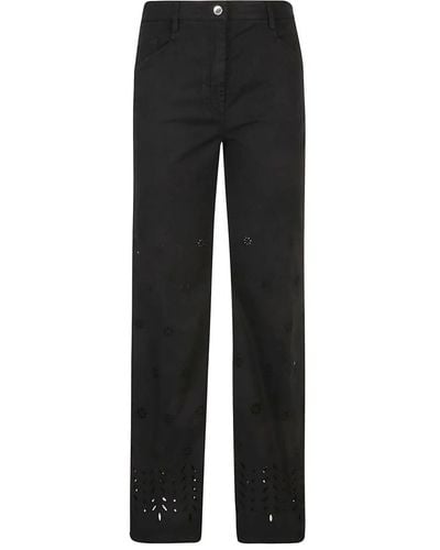 True Royal Wide trousers - Negro