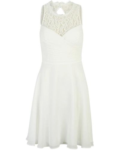 Vera Mont Spitzenabendkleid,elegantes spitzenabendkleid - Weiß