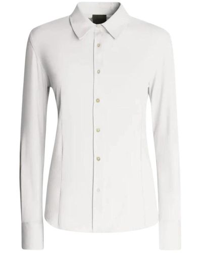 Rrd Camicia donna camicia oxford traspirante stretch - Bianco