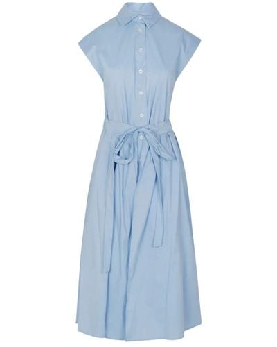 Souvenir Clubbing Dresses > day dresses > shirt dresses - Bleu
