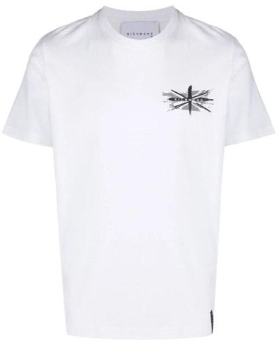 John Richmond T-Shirts - Weiß