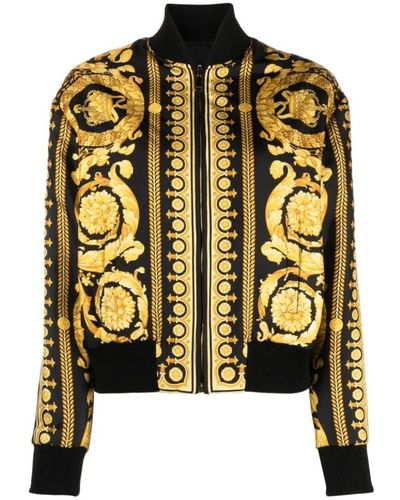 Versace Jackets > bomber jackets - Jaune