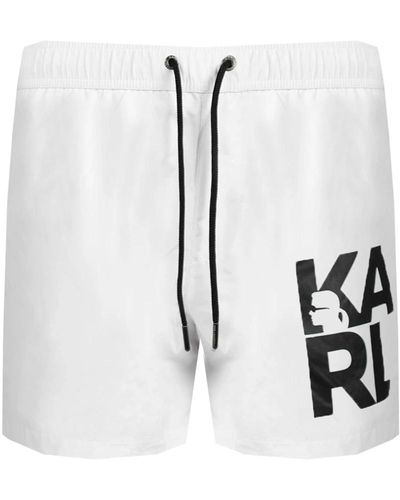 Karl Lagerfeld Abbigliamento da spiaggia - Bianco
