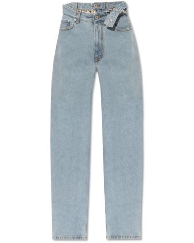 Y. Project Jeans mit weiten beinen - Blau
