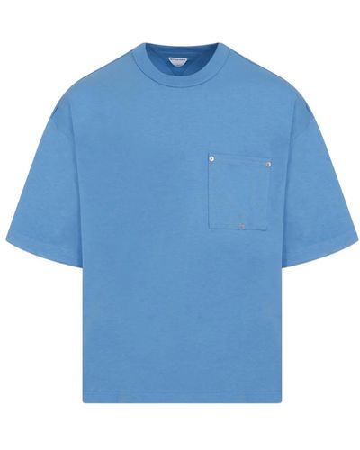 Bottega Veneta Klassisches admiral t-shirt - Blau