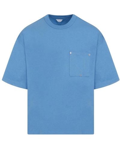 Bottega Veneta T-shirt classica admiral - Blu