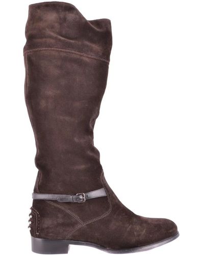 Car Shoe Ankle Boots - Brown
