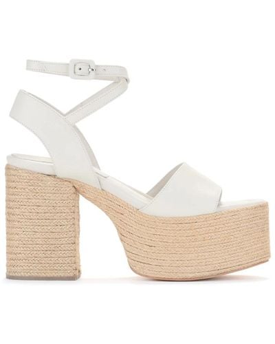 Paloma Barceló Shoes > sandals > high heel sandals - Blanc