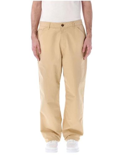Pop Trading Co. Trousers > straight trousers - Neutre