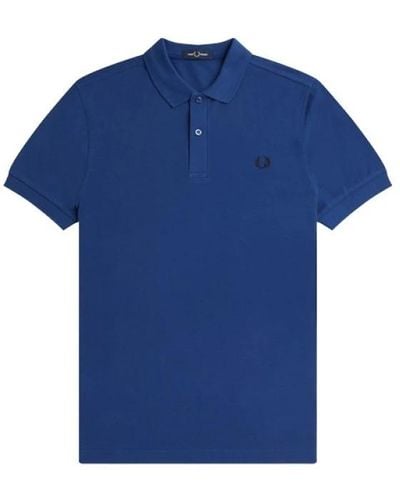 Fred Perry Polo Shirts - Blue