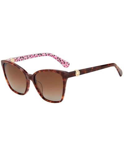 Kate Spade Havana pink gafas de sol amiyah/g/s - Marrón