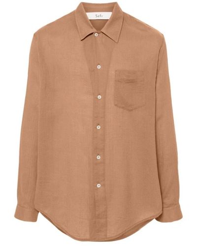 Séfr Casual Shirts - Brown