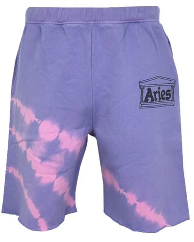 Aries Shorts chino - Bleu
