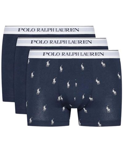Ralph Lauren Set boxer blu navy logo