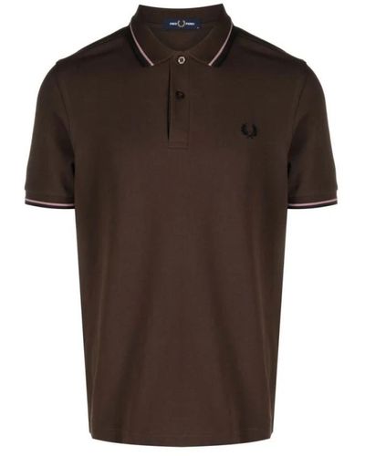 Fred Perry Tops > polo shirts - Marron