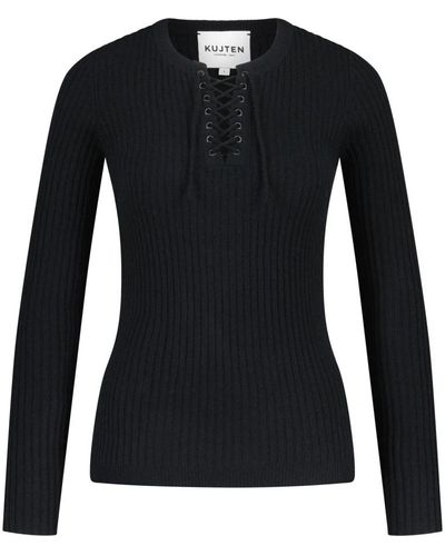 Kujten Knitwear > round-neck knitwear - Noir