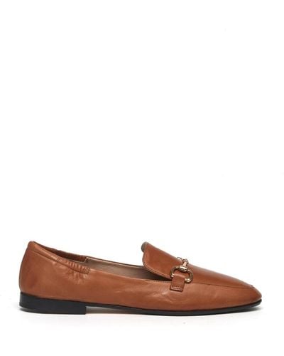 Pomme D'or Shoes > flats > loafers - Marron