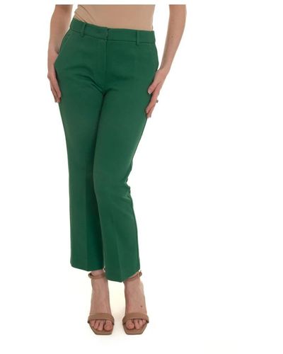 Weekend by Maxmara Cropped Trousers - Green