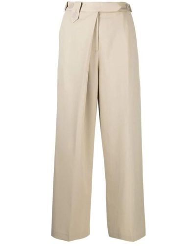 Christopher Esber Wide Trousers - Natural