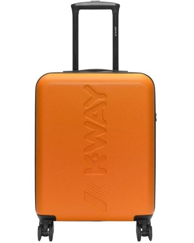 K-Way Suitcases > cabin bags - Orange