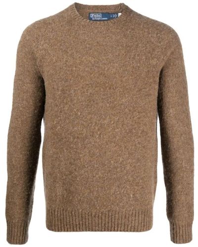 Ralph Lauren Round-neck knitwear - Marrone