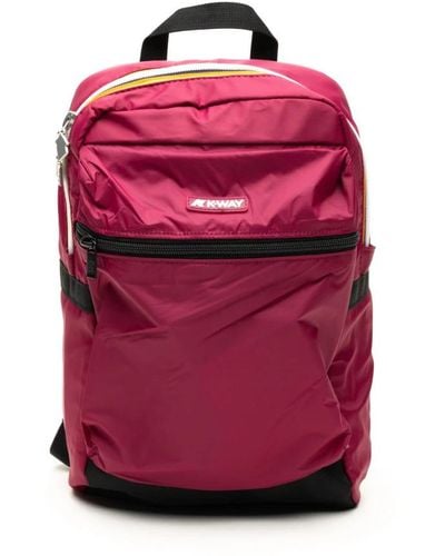 K-Way Backpacks - Pink