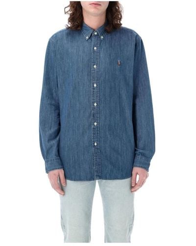 Ralph Lauren Denim Shirts - Blue
