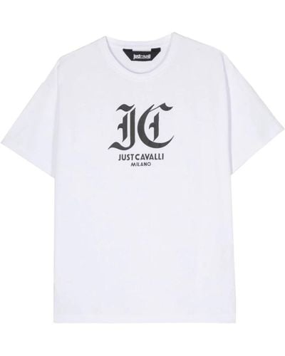 Just Cavalli T-Shirts - White