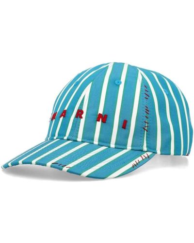Marni Accessories > hats > caps - Bleu
