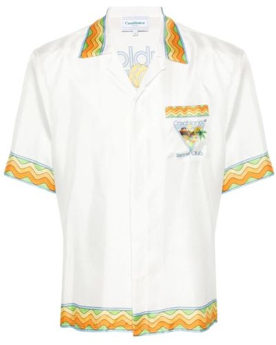 Casablancabrand Weiße hemden für männer - Gelb