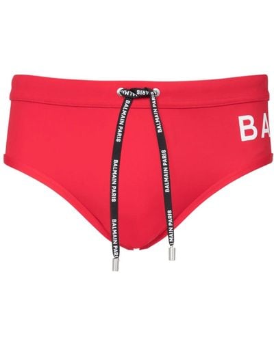 Balmain Swimwear > beachwear - Rouge