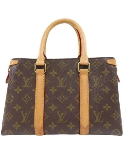 Louis Vuitton Borsa louis vuitton in tela marrone usata