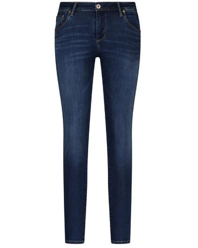 AG Jeans Skinny jeans knöchellang - Blau
