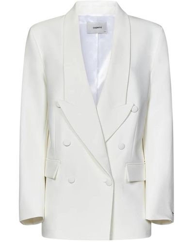 Coperni Jackets > blazers - Blanc