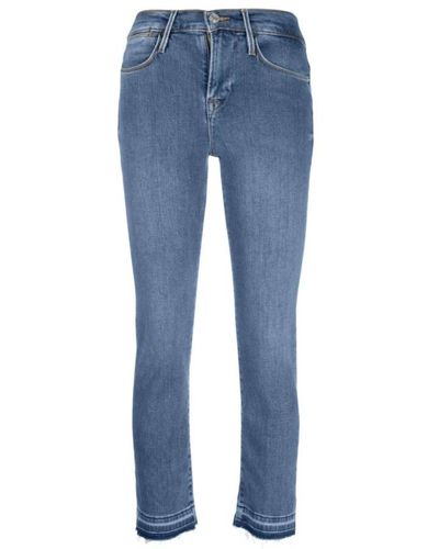 FRAME Skinny jeans - Azul