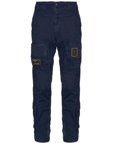Aeronautica Militare Straight Jeans - Blue